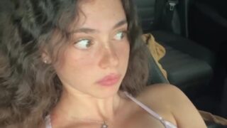 Gali Golan Leaks Onlyfans – Shower Big Boobs On Car